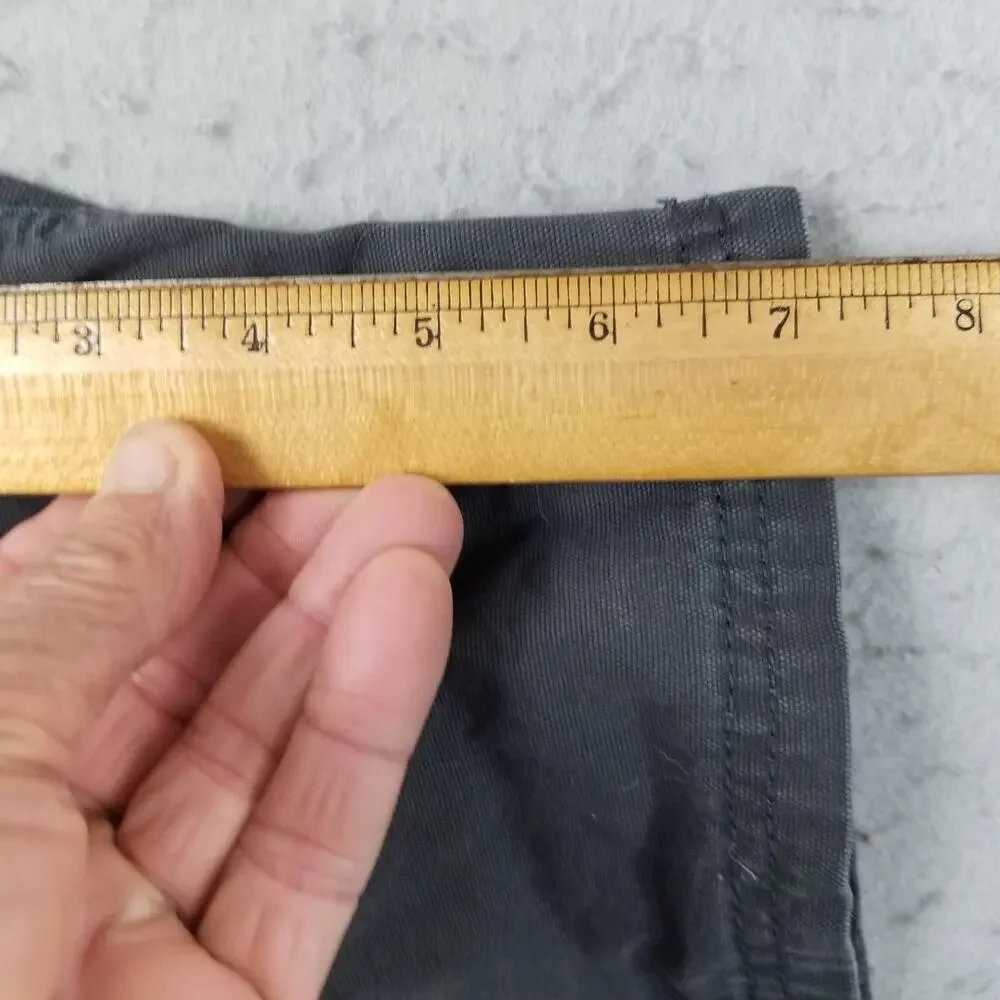 Wrangler Cargo Shorts Mens 36‎ Gray Utility Pockets Outdoor Casual Cotton
